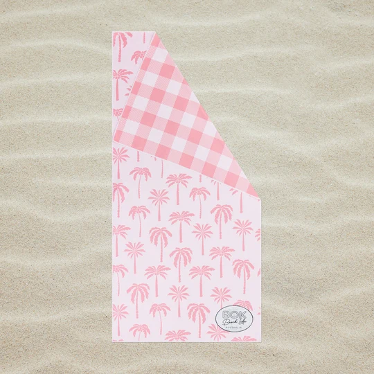 Bok Beach Life Towel - Blushing Palms