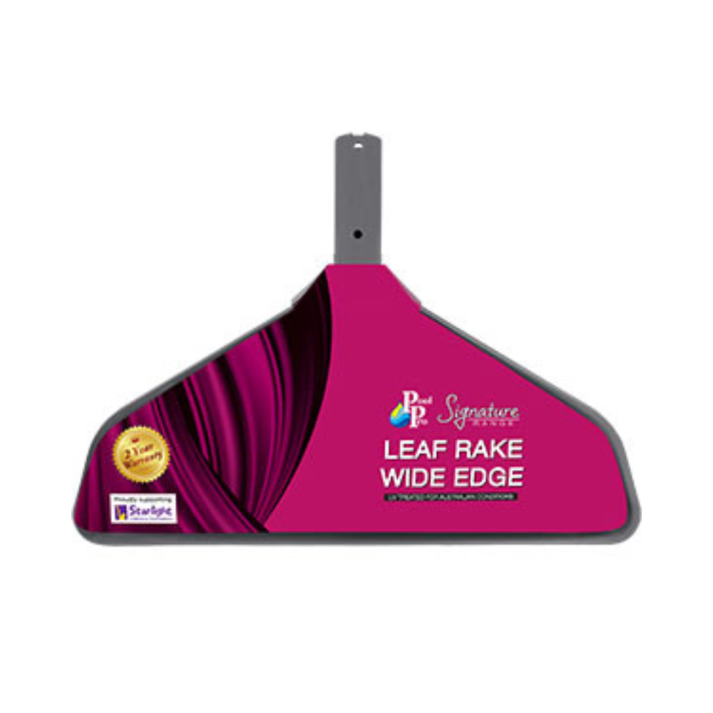 Pool Pro Signature Range Leaf Rake Wide Edge | Aura Pool Shop Sunshine ...