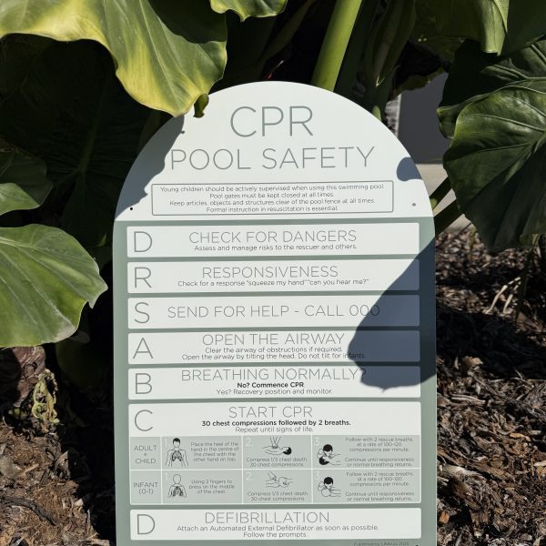 Sage - CPR Pool Safety Sign