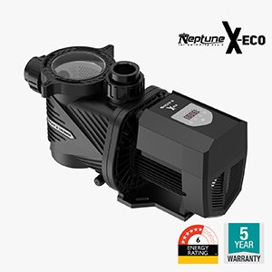 Neptune X-Eco NPE750 Inverter Pool Pump, 1.1hp, 383L/min max flow.