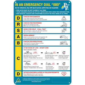 Metal Resuscitation Sign