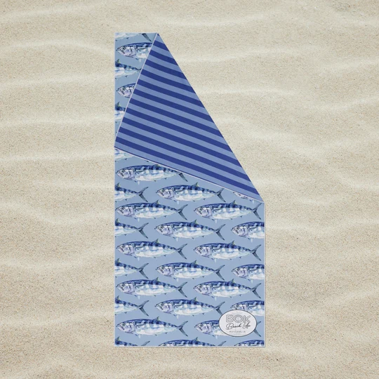 Bok Beach Life Towel - Deep Sea