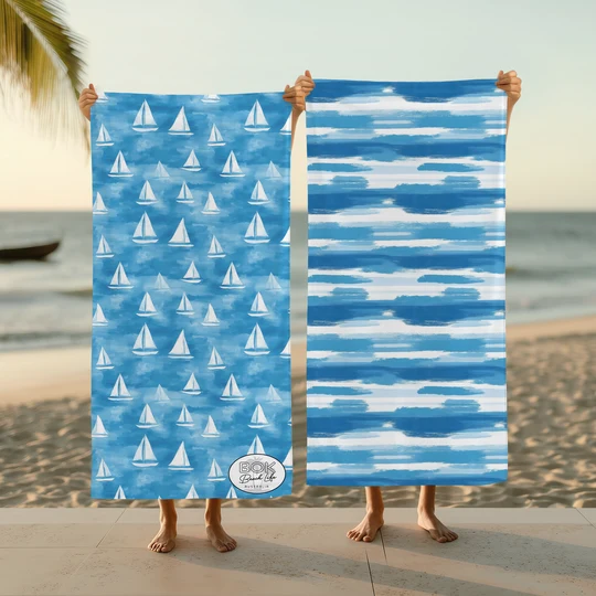 Bok Beach Life Towel - Sail Away